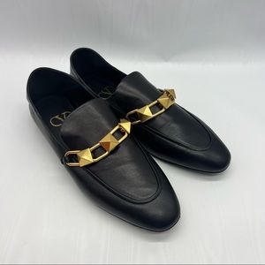 Chain Stud Loafers
